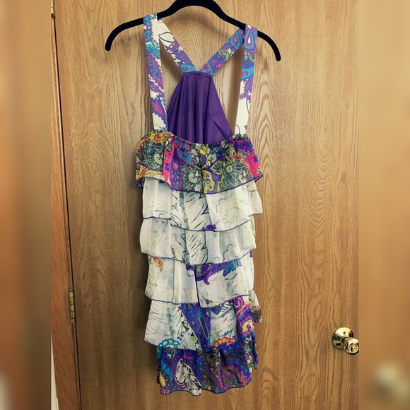 Peppe Peluso Ruffle Tier Mini Dress - Picture 2 of 3